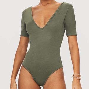 Plunge bodysuit